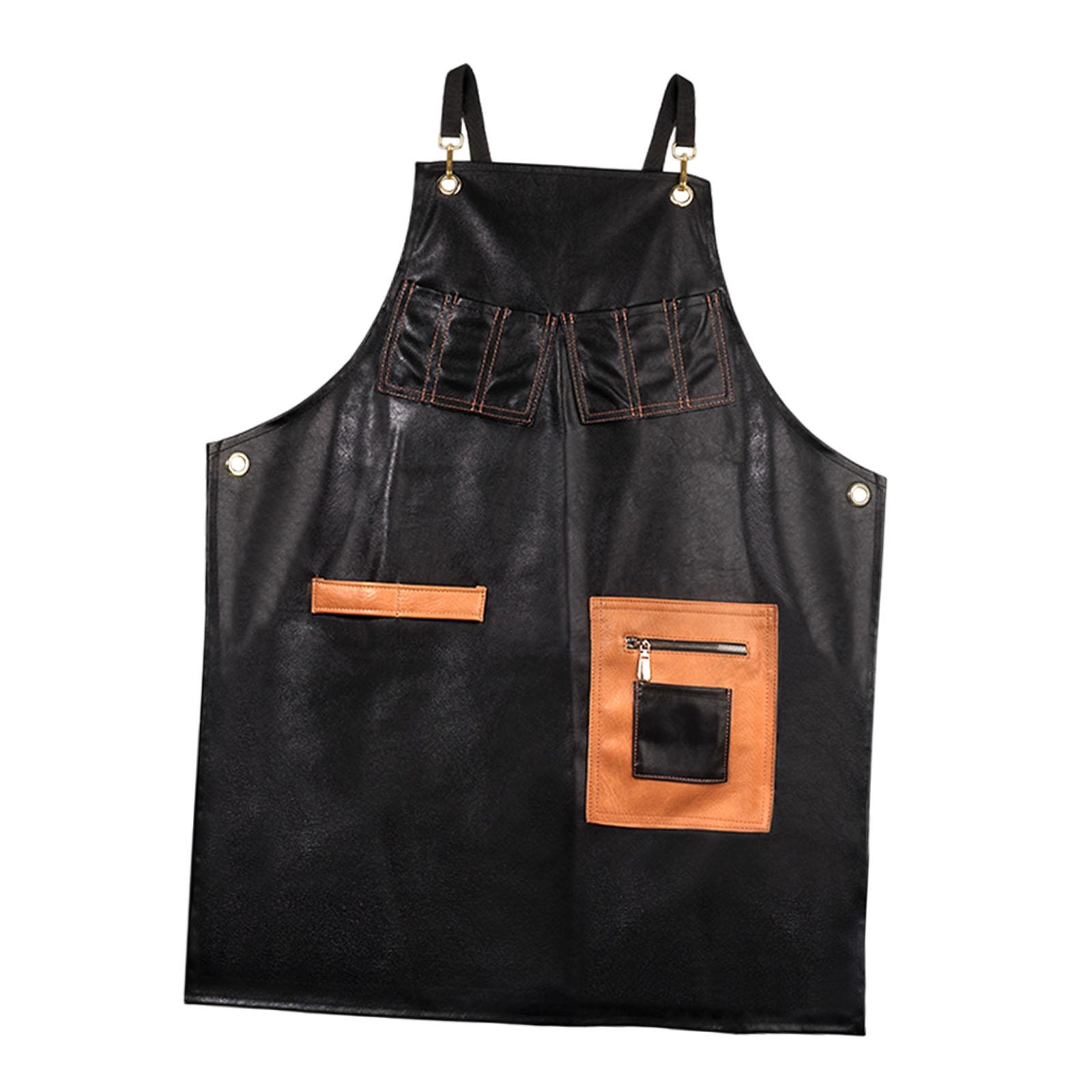 Leatherwork Apron - Tablier en cuir PU pour serveur
