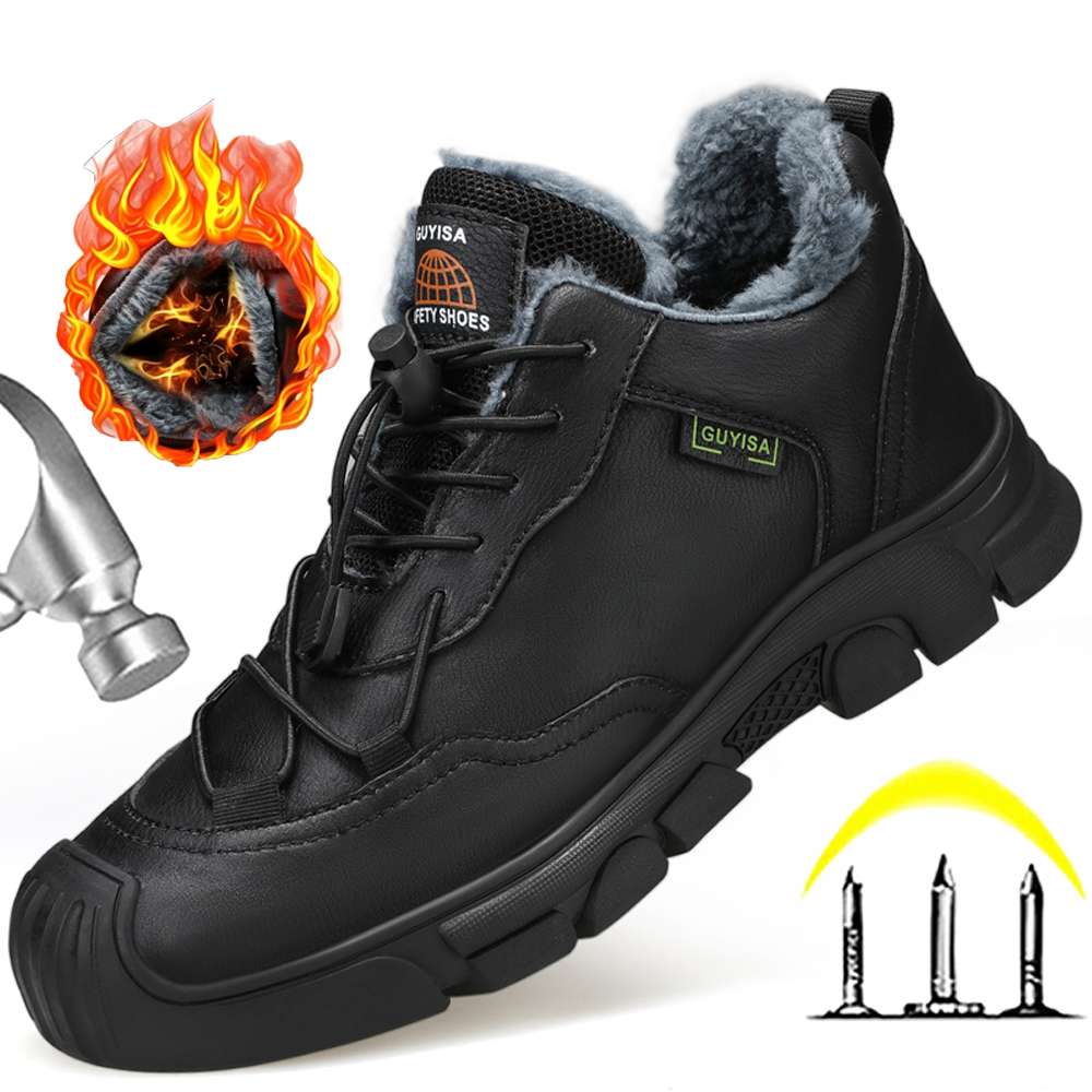 Leather Work Women Shoes - Bottes d'hiver pour hommes, chaussures en