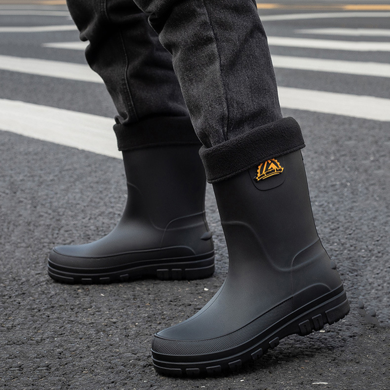 Youtube Leatherwork - Bottes de pluie imperméables coordonnantes pour