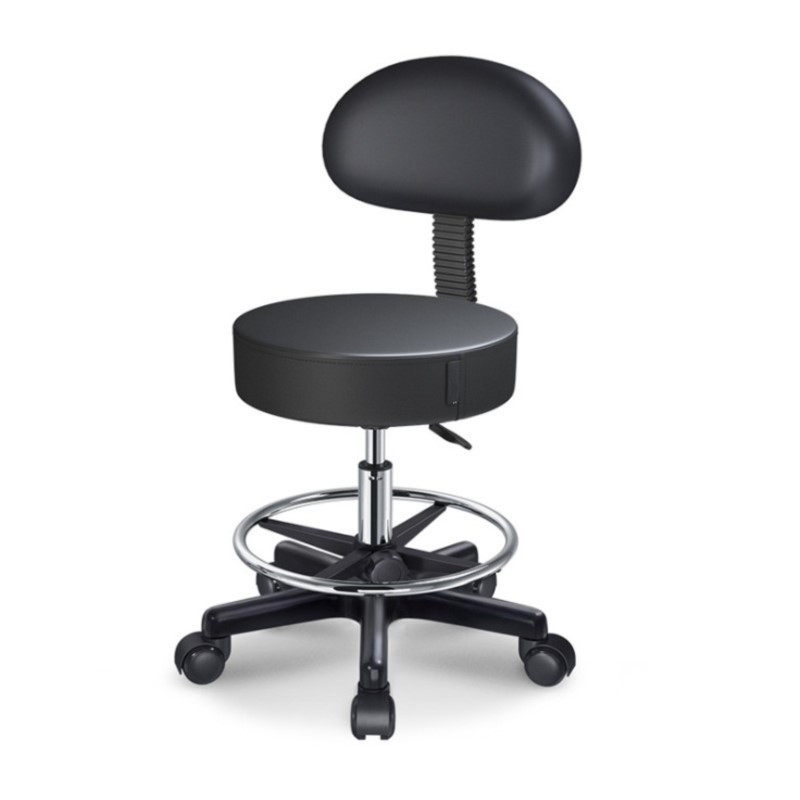 Leatherwork Tattoo - Tabouret réglable en hauteur, chaise de