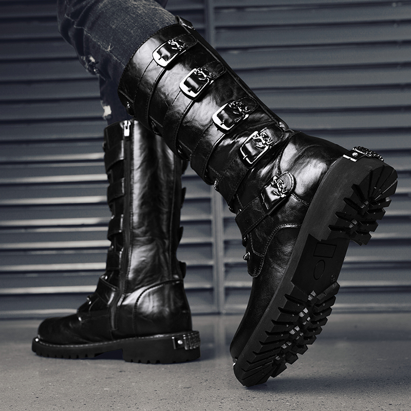 Youtube Leatherwork - Nouvelles Bottes de Moto Tendance pour