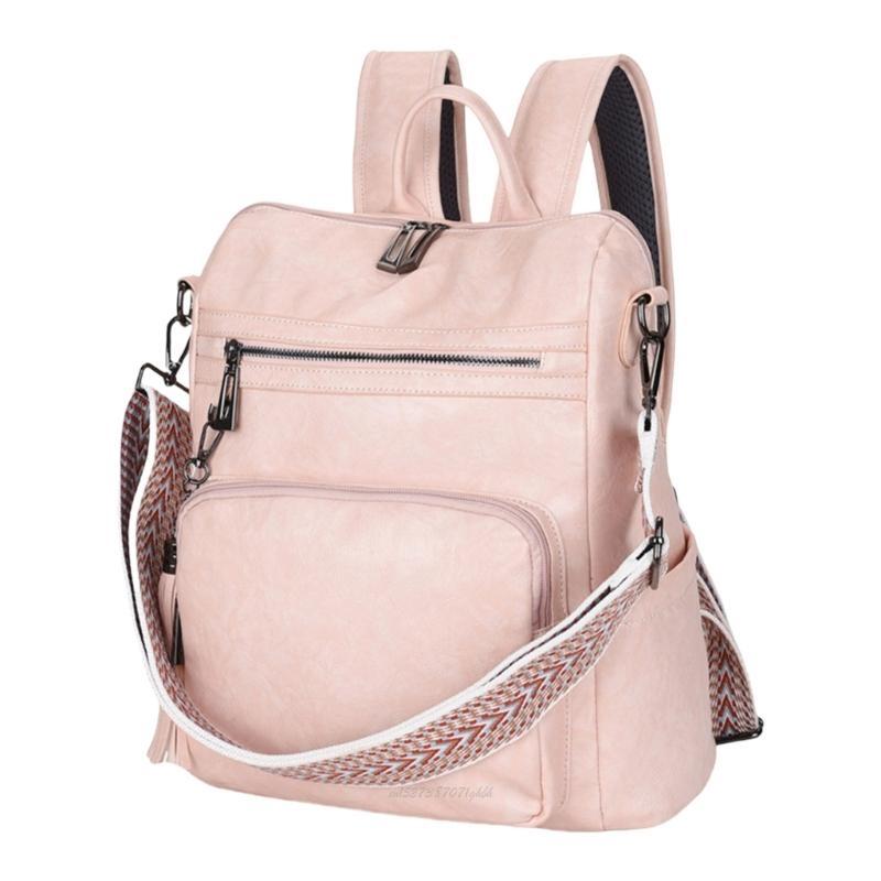 Leather Work Rucksack - X5xa Élégant grand à féminin Pu