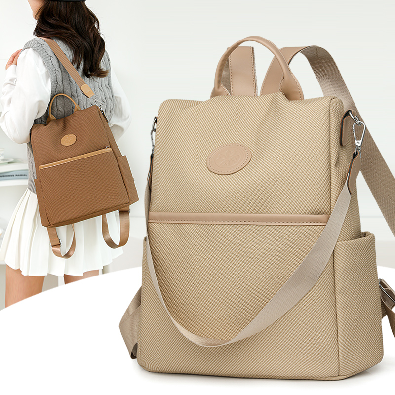 Leather Work Rucksack - Sac à dos de voyage antivol