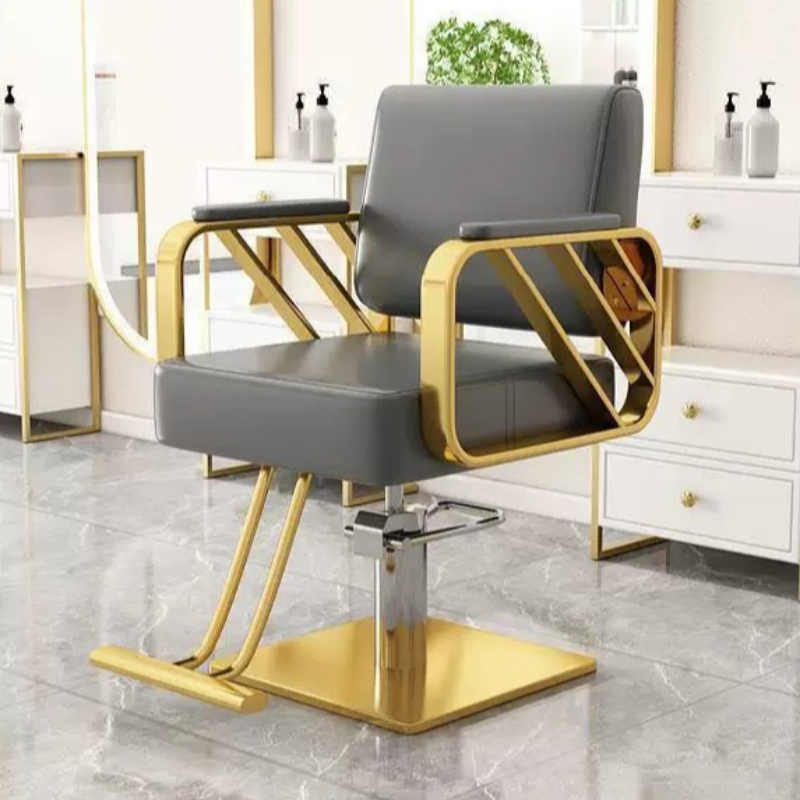 Leatherwork Tattoo - Chaise de Barbier Professionnelle Inclinable et