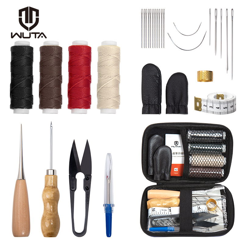 Leatherwork Craft - WUTA Kit de réparation du cuir