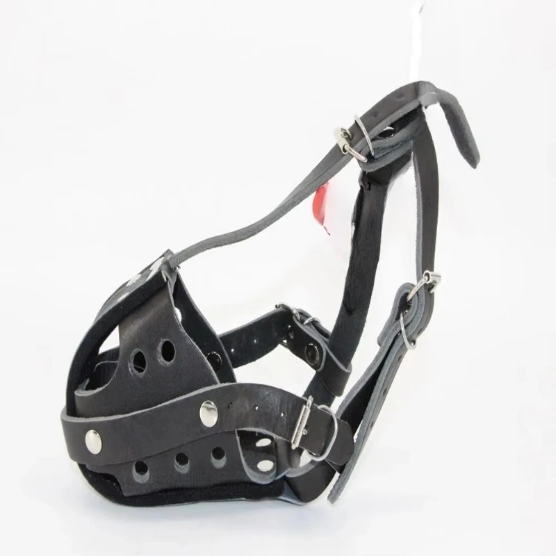 Leatherwork Training - Muselière tactique en cuir pour chien