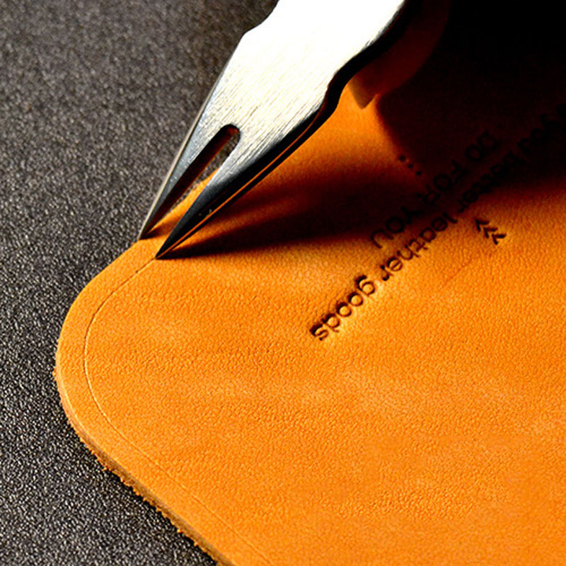 1Pc cuir fente peu profonde bo - Leatherworking Equipment avis et prix