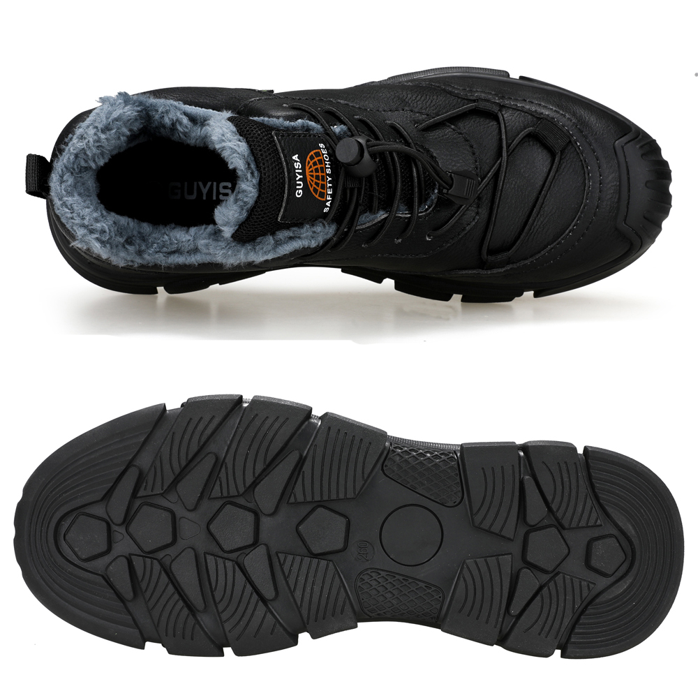 Bottes d'hiver pour hommes, ch - Leather Work Women Shoes avis et prix