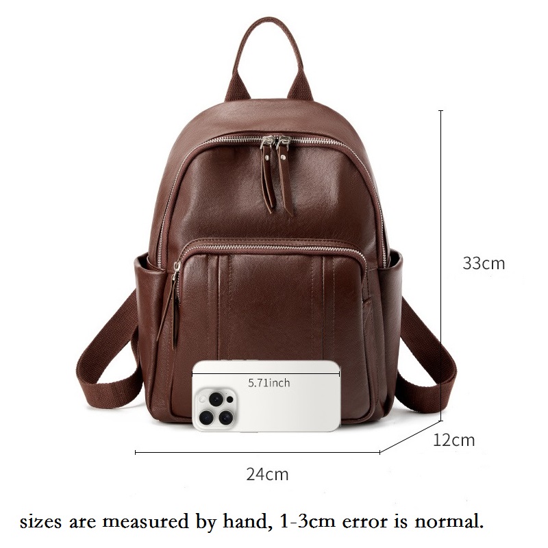 Sac à dos en cuir tanné végéta - Leather Work Rucksack avis et prix