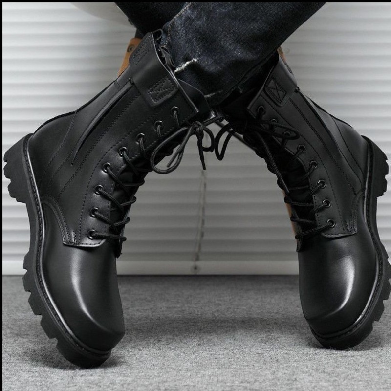 Bottes de combat tactiques pou - Leatherwork Training avis et prix
