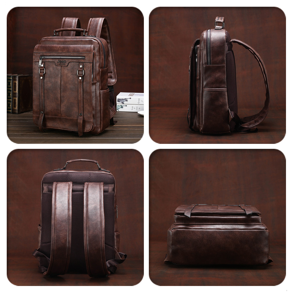 Sac à dos en cuir pour homme J - Leather Work Rucksack avis et prix