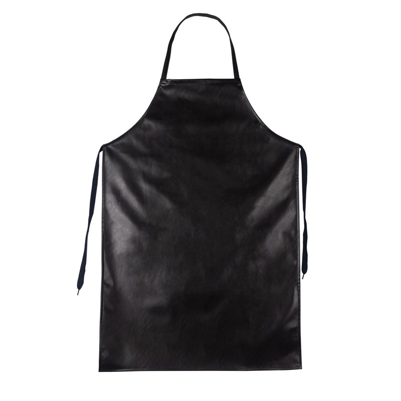 Tablier en cuir souple noir po - Leatherwork Apron avis et prix