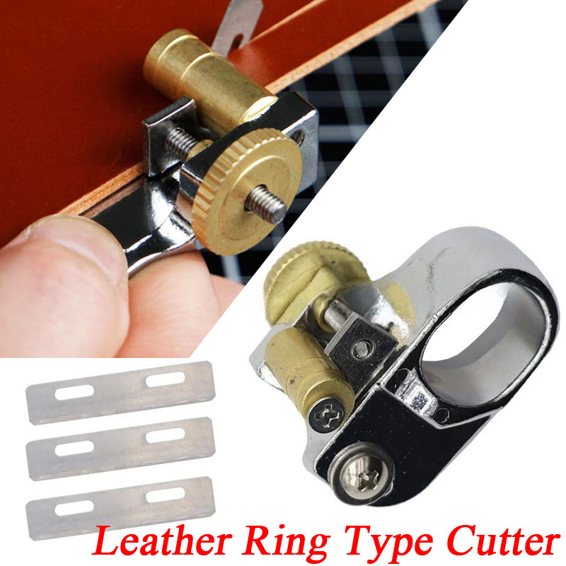 Coupe-anneau en cuir réglable, - Leatherworking Equipment avis et prix