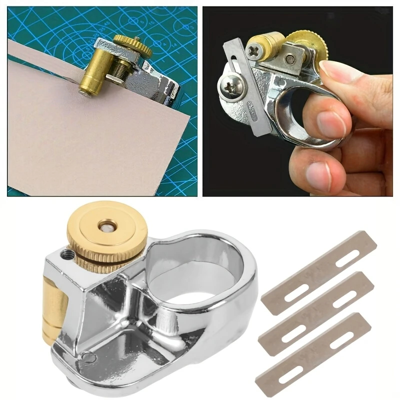 Coupe-anneau en cuir réglable, - Leatherworking Equipment avis et prix