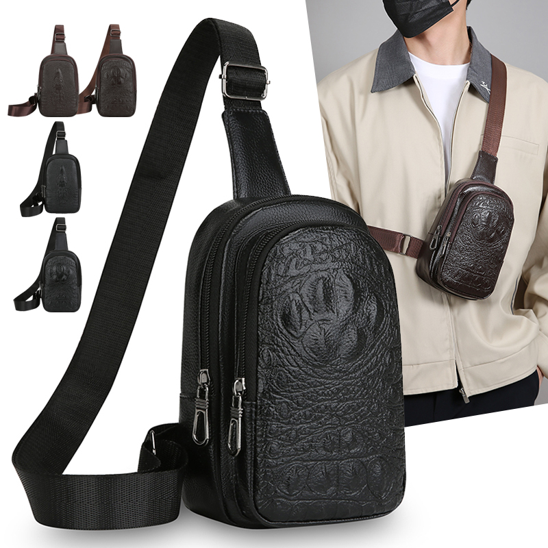 Sac de poitrine polyvalent en  - Leatherwork Essentials avis et prix