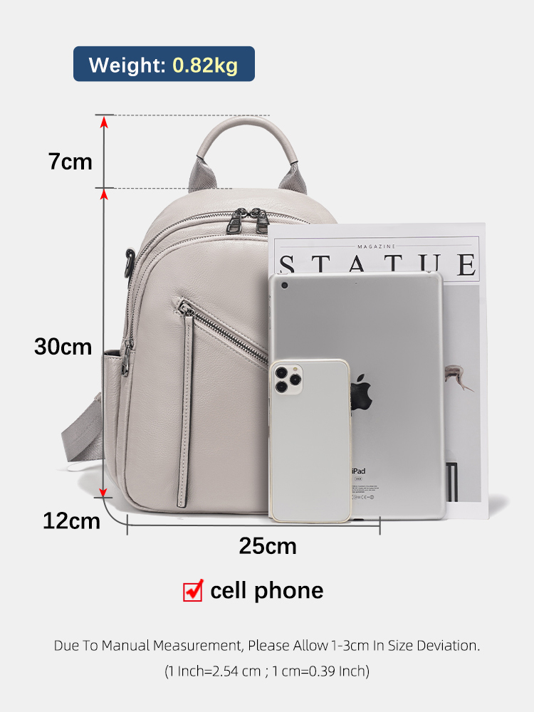 Zency Sac à dos en cuir vérita - Leather Work Rucksack avis et prix