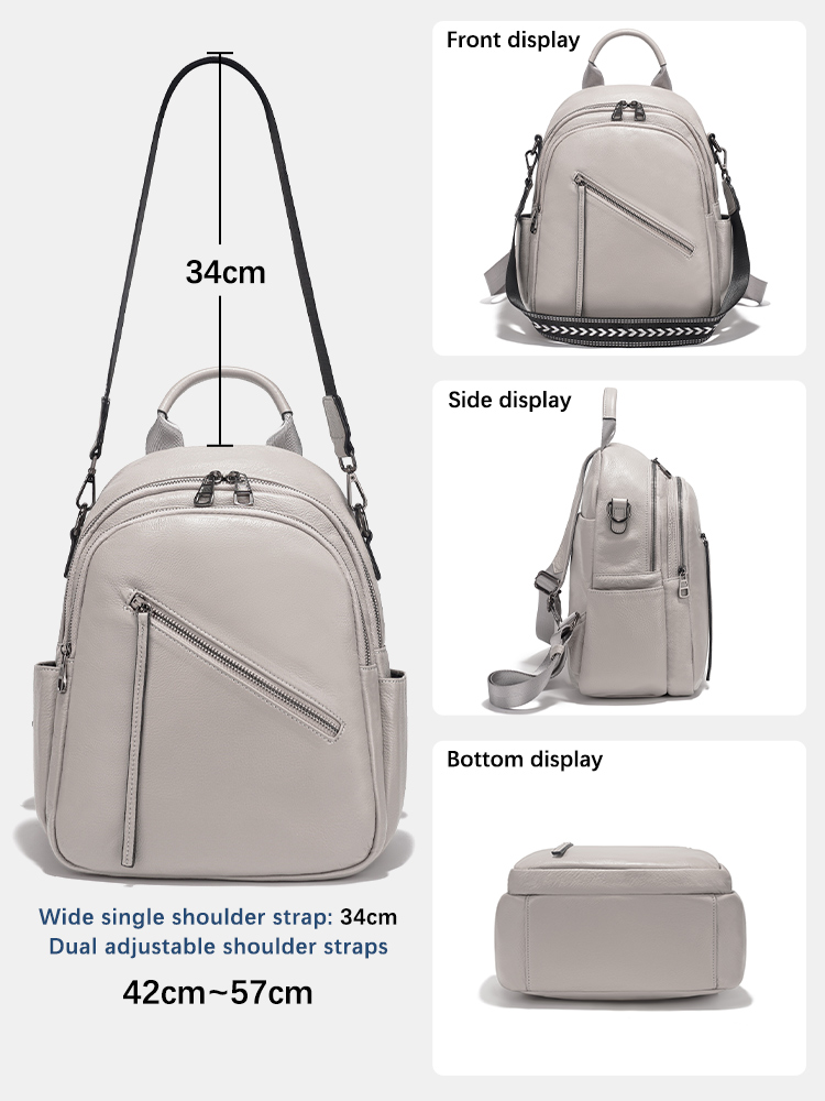 Zency Sac à dos en cuir vérita - Leather Work Rucksack avis et prix