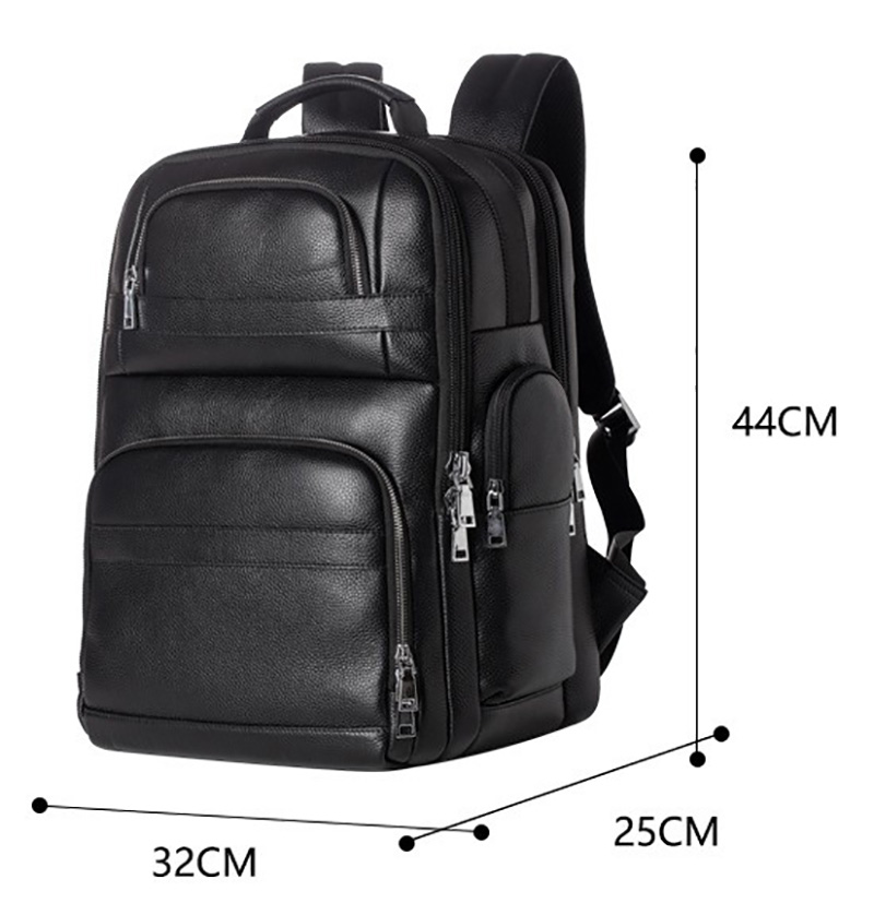 Luufan-Sac à dos en cuir vérit - Leather Work Rucksack avis et prix