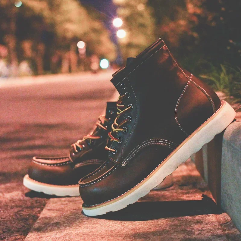 Bottes en cuir véritable pour  - Leatherworking Equipment avis et prix