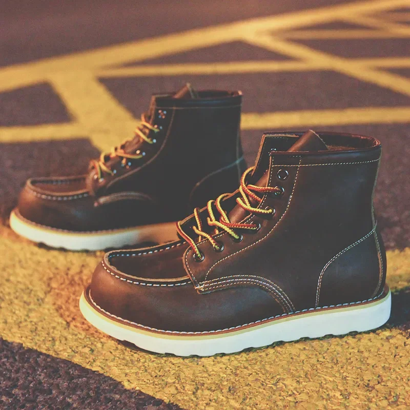 Bottes en cuir véritable pour  - Leatherworking Equipment avis et prix