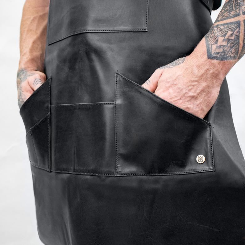 Tablier de travail en cuir PU  - Leatherwork Tattoo avis et prix