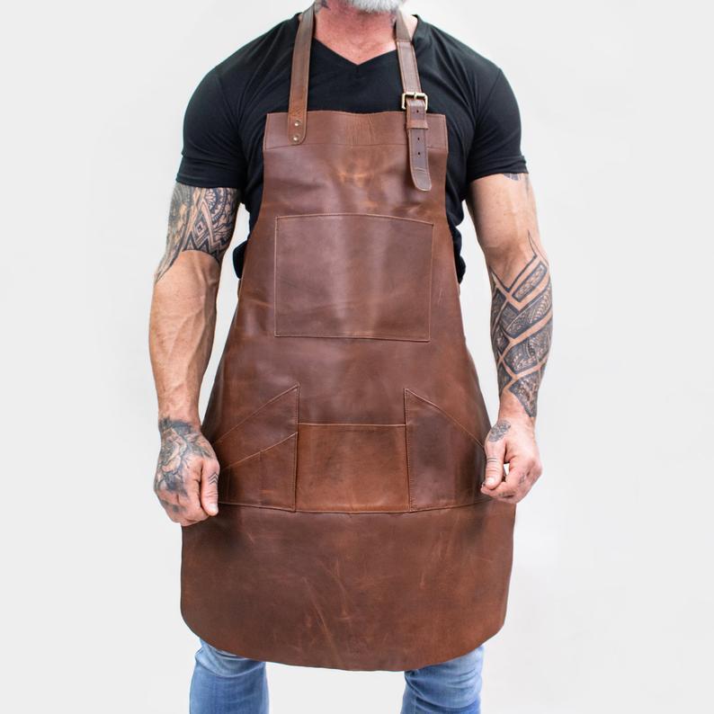 Tablier de travail en cuir PU  - Leatherwork Tattoo avis et prix