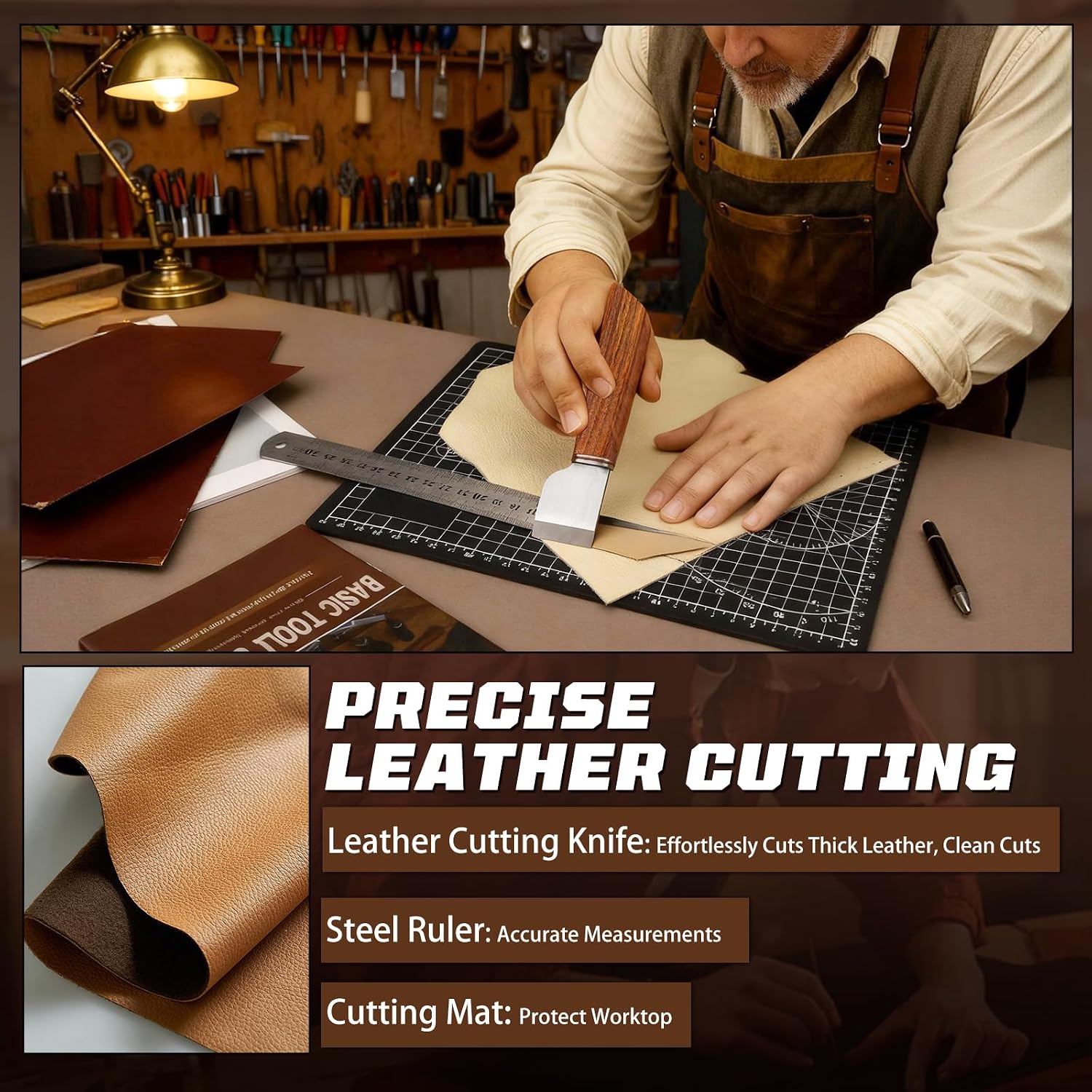 Kit de travail du cuir, outils - Leatherwork Craft avis et prix
