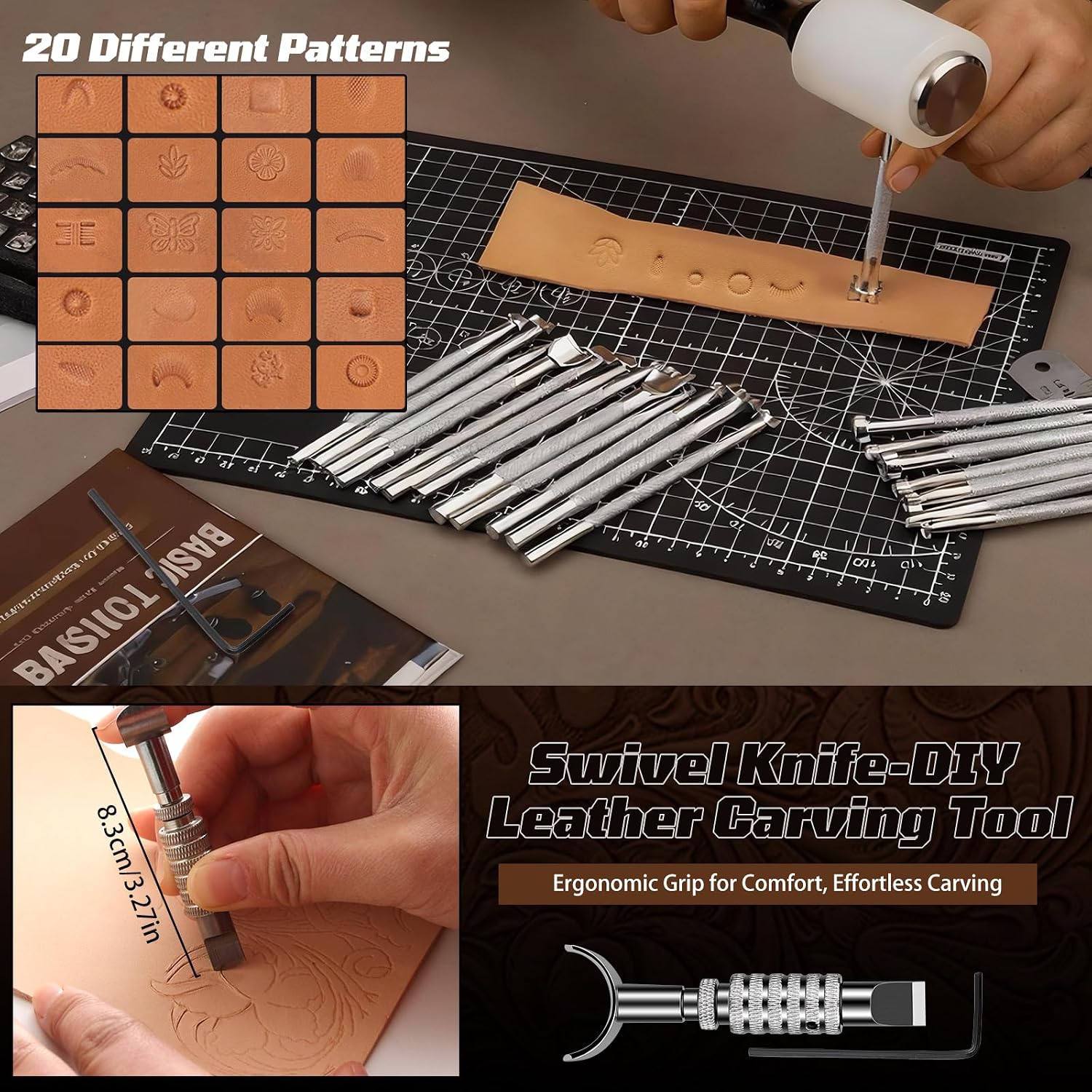 Kit de travail du cuir, outils - Leatherwork Craft avis et prix