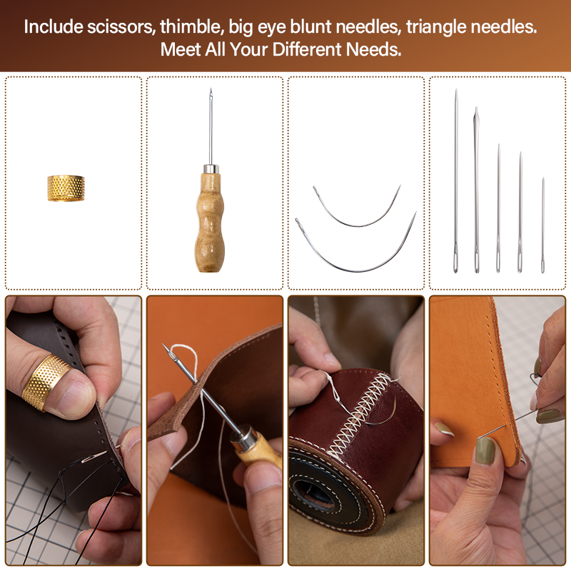 WUTA Kit de réparation du cuir - Leatherwork Craft avis et prix